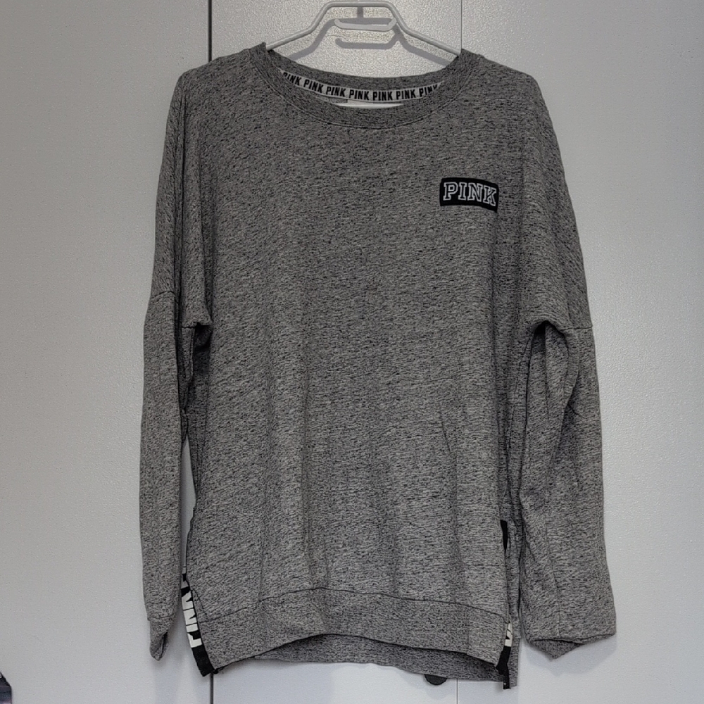 Gray PINK Sweatshirt